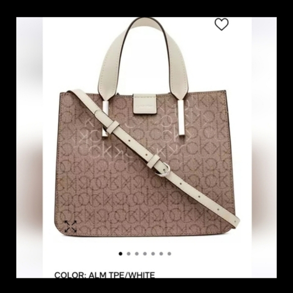 Calvin Klein Audrey Signature Convertiable Crossbody/Clutch - Picture 6 of 8